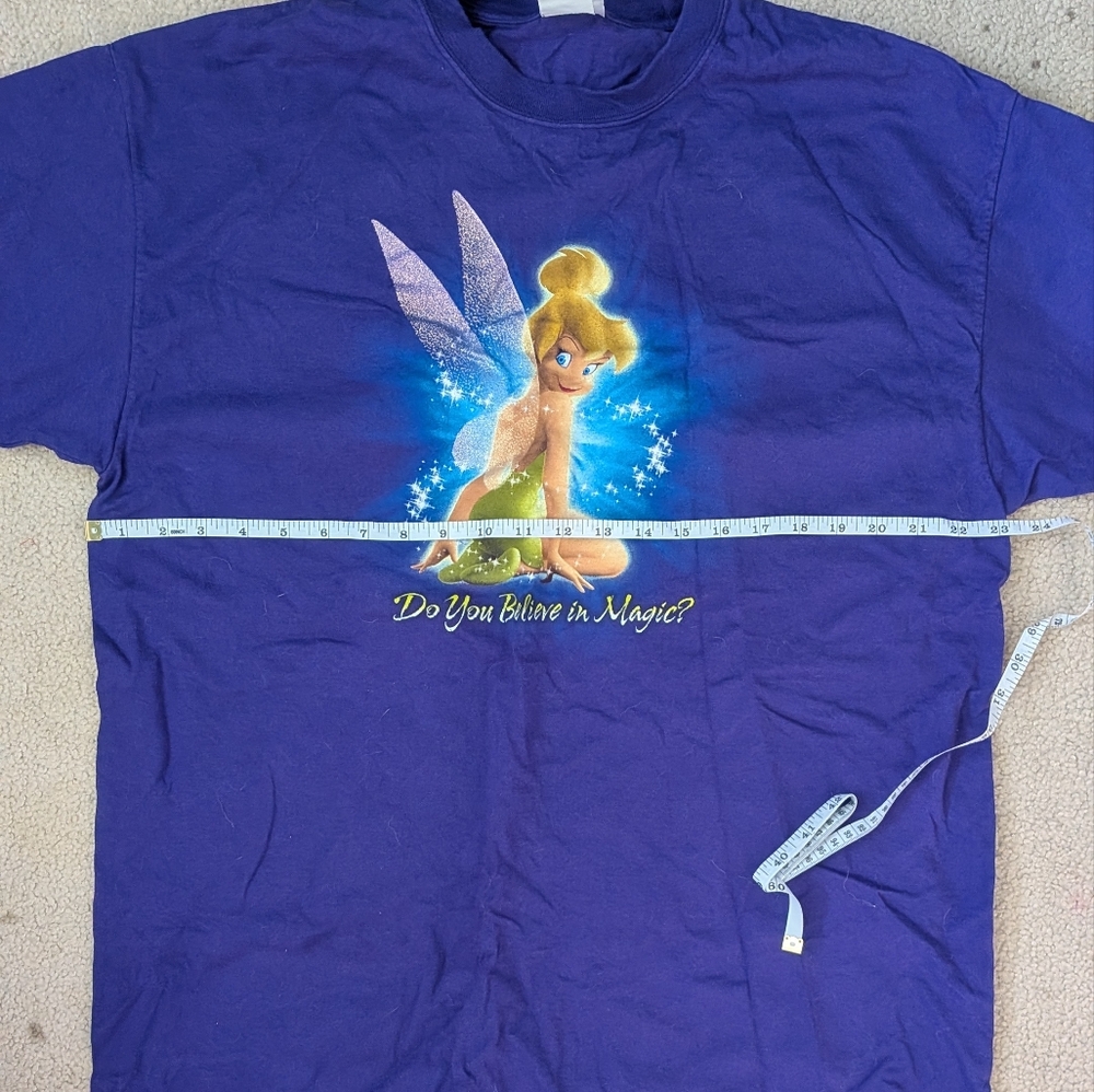 Purple Tinkerbell Graphic T-Shirt